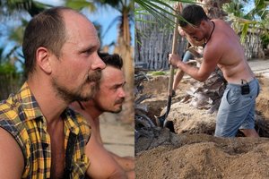 A. Bružas ir L. Pobedonoscevas prakaitą braukė palmių plantacijoje: „Mes kaip vergai“