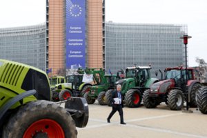 Lietuvos žemdirbiai vėl protestuos Briuselyje