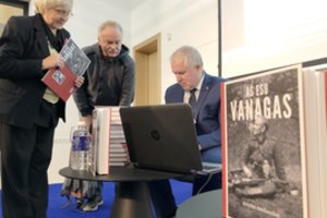 A. Anušauskas knygoje „Aš esu Vanagas“ atvertė nežinomos istorijos puslapius