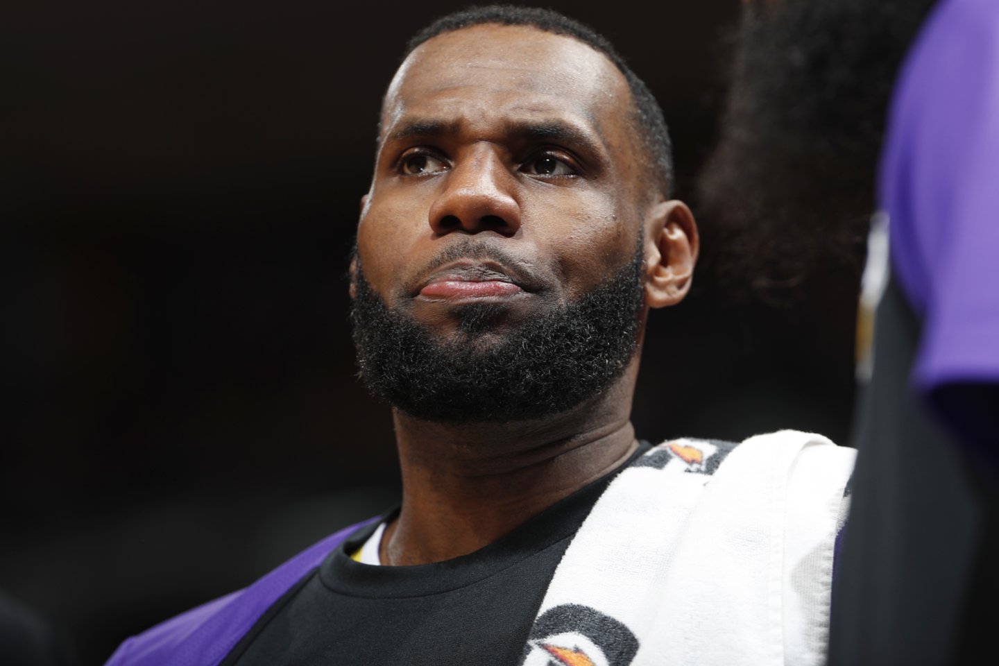 LeBronas Jamesas sužaidė blogiausias rungtynes šį sezoną<br> AP nuotr.