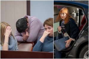 Į ŠMM atvykę streikuojantys mokytojai ministeriją paliks tik sulaukę J. Petrauskienės