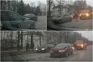 Ketvirtadienio rytas pažymėtas avarijomis