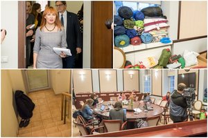 ŠMM nakvoję mokytojai supyko: jiems prieš nosį buvo užvertos posėdžio su ministre durys