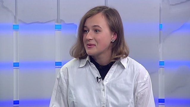 Protestuojančių moksleivių atstovė: „Mes norime mokytis“