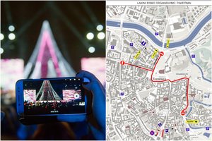 Vilniuje šeštadienį įžiebiama Kalėdų eglė: sužinokite, kaip geriausia atvykti į šventę