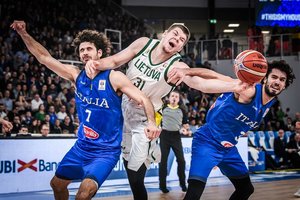 Iš Italijos – nesmagi žinia: nutrūko ilga Lietuvos rinktinės pergalių serija