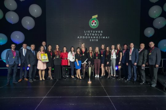 2018 metų sezoną vainikavo LFF apdovanojimų šventė