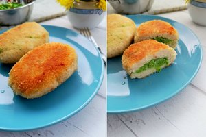 Žuvies mėgėjams patiks: maltinukai su žirnelių įdaru