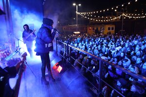 Vilniaus Stoties rajone – alternatyvus Kalėdų miestelis