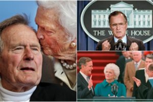 Mirė buvęs JAV prezidentas George'as Bushas vyresnysis
