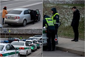 Reidas Vilniuje: jaunam kelių ereliui į pagalbą atvyko mama