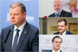 Dėl streikų krizės premjerui opozicijos antausis: „Posėdžiaus tik S. Skvernelis su R. Karbauskiu“