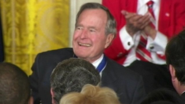 Mirė buvęs JAV prezidentas George'as W. Bushas