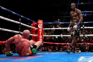 Net ir nokdauną užsidirbęs „čigonų karalius“ T. Fury sugebėjo atsilaikyti prie nenugalimą amerikietį