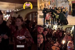 Buvusi Mindaugo Kuzminsko žmona Eglė atšventė gimtadienį: sveikino ir Arvydo Sabonio dukra