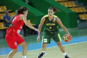 Geriausia Lietuvos krepšininkė trečiąkart tapusi K. Nacickaitė: „Apdovanojimas svarbus ateičiai“