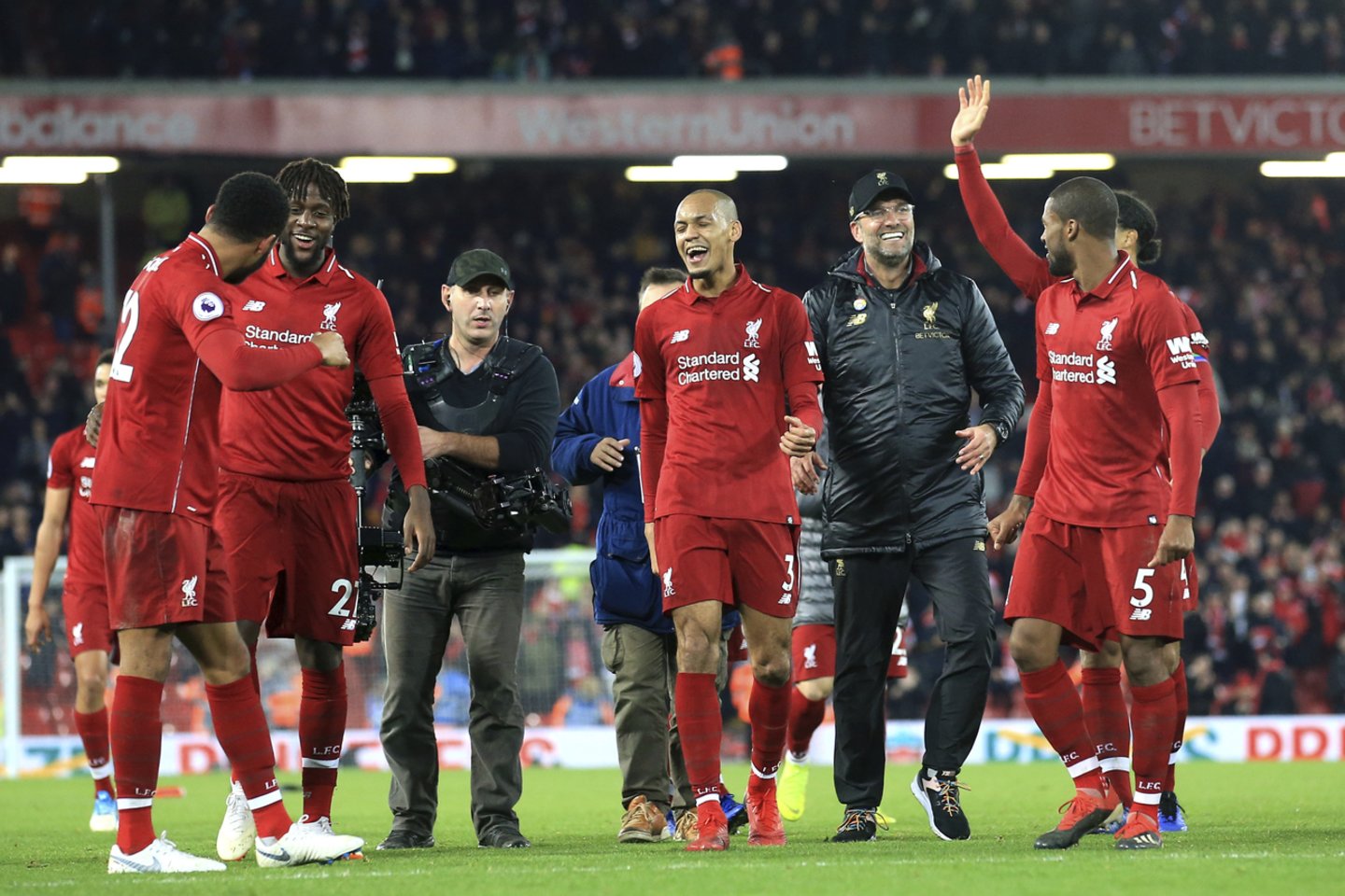 „Liverpool“ iškovojo neįtikėtiną pergalę<br> AP nuotr.