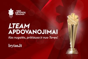 Kiekvienas paspaudimas – aukso vertės: išrinkite geriausius Lietuvos sportininkus