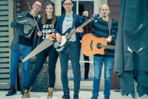 Muzikos grupę subūrę vaikų rašytojai: „Gali būti, kad esame vieninteliai pasaulyje“