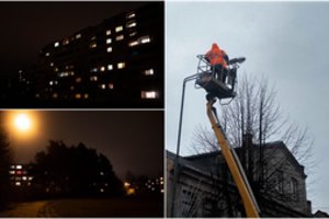 Sunku patikėti: Panevėžys skęsta tamsoje,  miesto valdžia nemato problemos