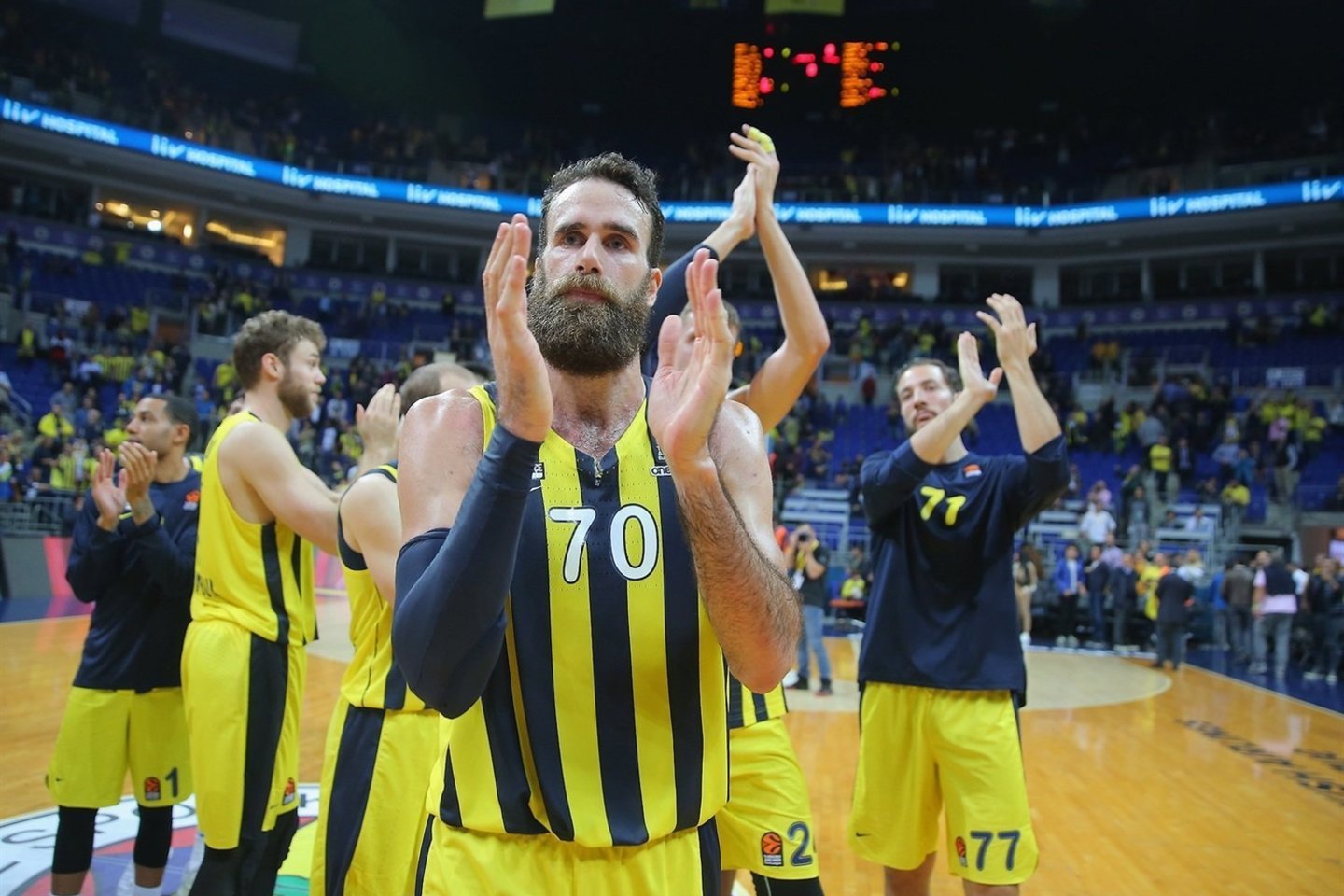 „Fenerbahce“ ekipa namie iškovojo pergalę