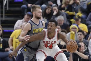 Pasiteisinęs eksperimentas: „Pacers“ laimėjo, o D. Sabonis kėsinosi į dar vieną rekordą