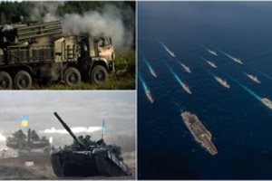 Konfliktas nerimsta: JAV ruošiasi siųsti laivus, Rusija organizuoja karines pratybas