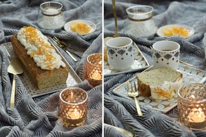 Iškvėpinkite namus švenčių aromatu: migdolinis bananų keksas 