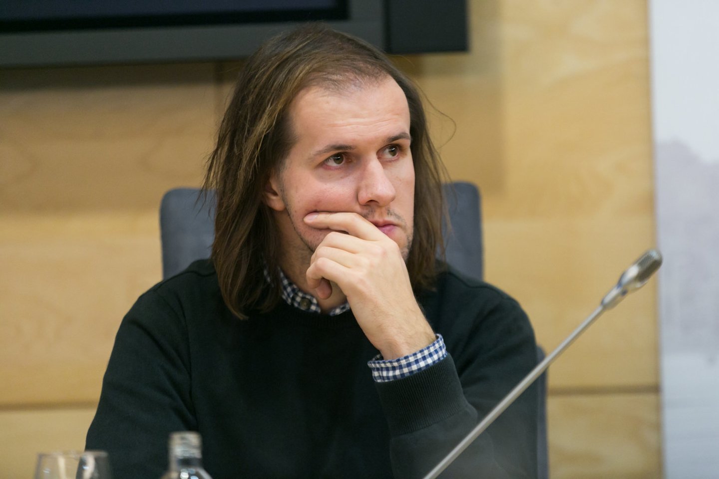 Spaudos konferencijos akimirkos. <br> T.Bauro nuotr.