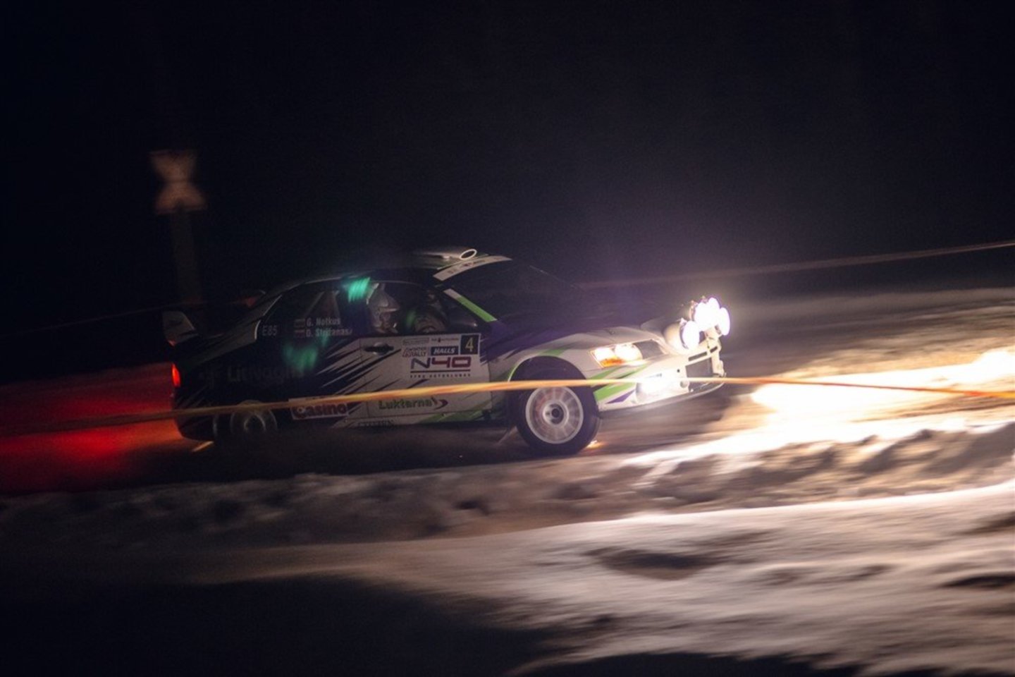  „Winter Rally“ ankstesnių metų varžybų akimirkos.<br> Andriaus Lauciaus nuotr.