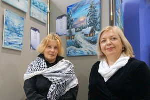 Parodoje „Žiemos etiudai“ –  neįgaliųjų menininkų tapyba