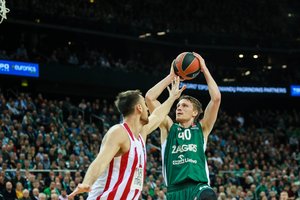 Eurolygos lietuviai. M. Grigonio karjeros rekordas ir A. Gudaičio trigubas dviženklis