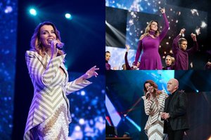 Kauną sudrebino Ingos Valinskienės koncertas: publika šėlo pagal gerai žinomas visų laikų dainas 