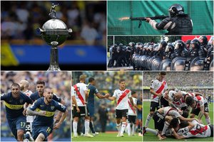 „Superclasico“ – tragedijų aptemdoma Argentinos futbolo šventė