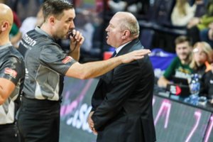 Teisėjo V. Mačiulaičio ir jo kolegų darbas Pasvalyje sukėlė aštrią Lietuvos krepšinio atstovų reakciją