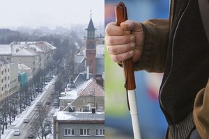 Regėjimo negalią turintis Vytautas: „Iš vieno prekybos centro buvau tiesiog išmestas“