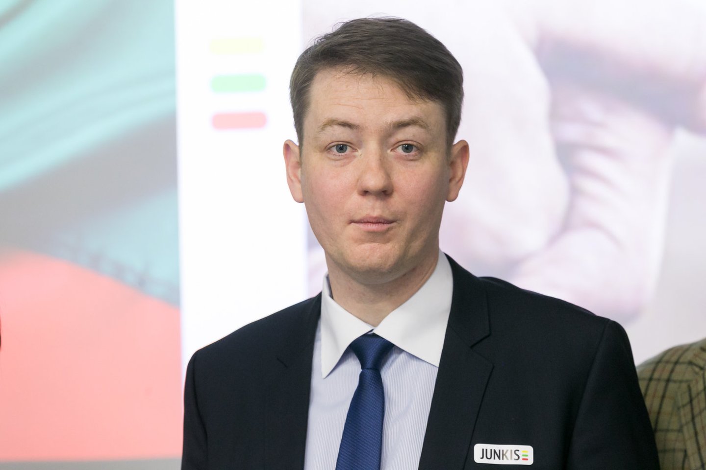 Visuomeninis judėjimas „Junkis“ kandidatu į sostinės merus kelia A. Stasiukyną<br> T.Bauro nuotr.