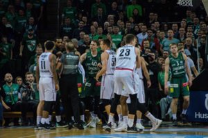 Peštynės tarp „Žalgirio“ ir „Ryto“ žaidėjų: kam naudingas buvo susistumdymas