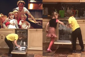 Ala Pugačiova ir Maksimas Galkinas vaikų nelepina: parodė, kokie darbai jiems tenka