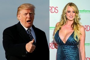 Donaldas Trumpas nerimauja: dėl meilužėms už tylą mokėtų pinigų gresia apkalta