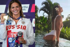 Vietoje dvikovos su R. Meilutyte – pikantiškos J. Jefimovos atostogos Balyje