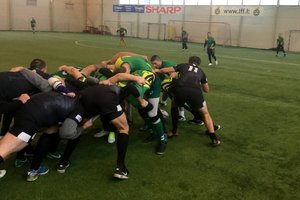 Kauno regbio čempionate „Žalgiris“ turėjo vargo