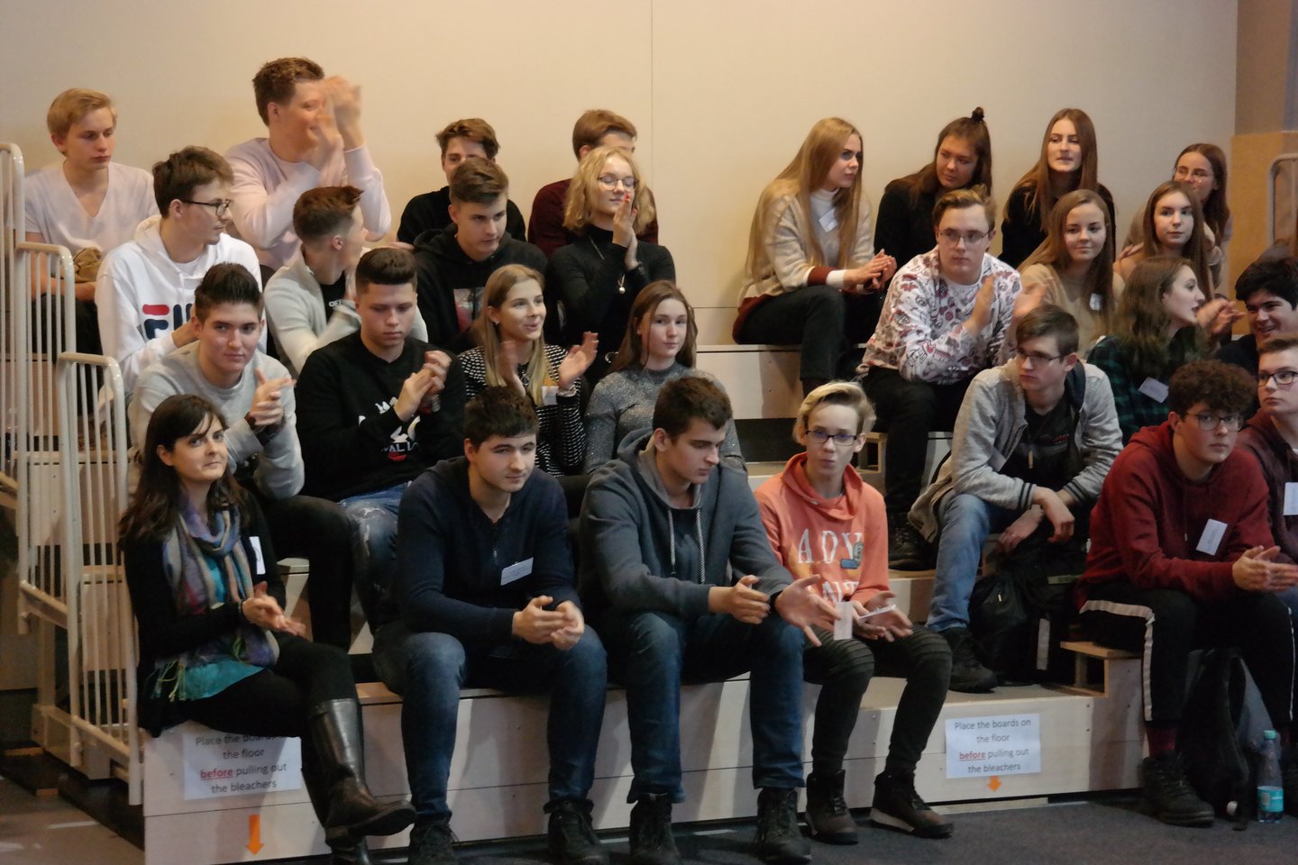 Tarptautinė Amerikos mokykla Vilniuje (AISV) sukvietė 11-12 klasių moksleivius iš kitų Lietuvos mokyklų, dėstančių pagal Tarptautinio bakalaureato diplomo programą (IB DP), į konferenciją. <br> AISV nuotr.