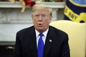 Kovoje dėl sienos tarp JAV ir Meksikos statybų – Donaldo Trumpo grasinimai