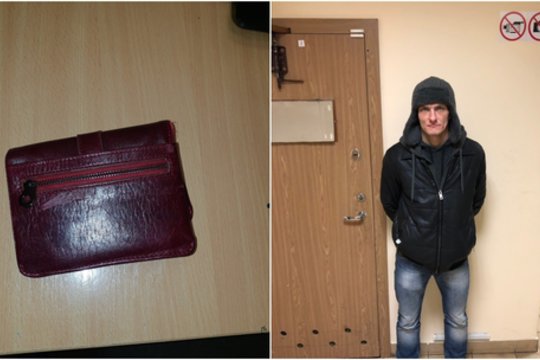 Pataisos namus palikęs kišenvagis netrukus vėl atsidūrė Vilniaus pareigūnų rankose