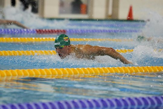 Asmeninį rekordą pagerinęs plaukikas D. Margevičius liko 14-as 