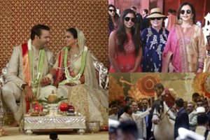 Išteka turtingiausio Indijos vyro dukra: milijardierius šventei išleido 87 milijonus eurų