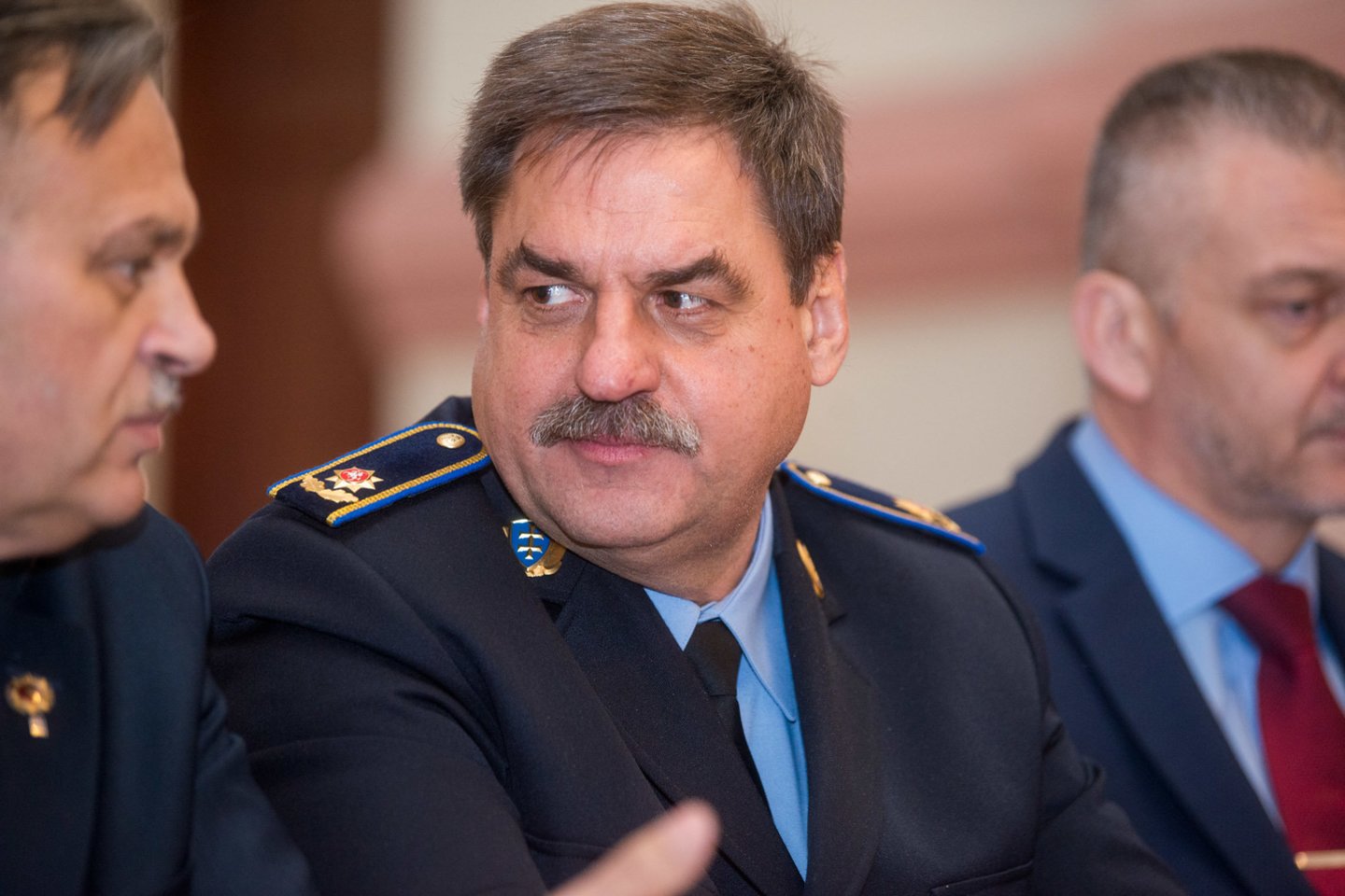 Spaudos konferencijos akimirka.<br> J.Stacevičiaus nuotr.
