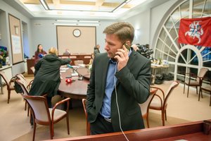 Tris savaites ŠMM praleidęs Andrius Navickas gimtadienį švęs namie