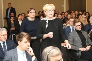 Kandidatų diskusija: Naglis Puteikis įsiuto po Ingridos Šimonytės žodžių